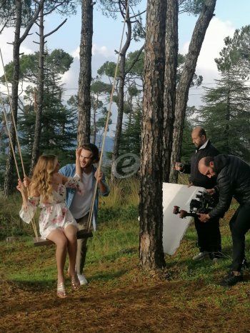 شاهد .. خاص وبالصور- هكذا ستطل باسكال صقر بكليب أغنيتها الجديدة "بحبك ومنك خايفه"