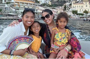 شاهد .. هكذا عايدت فانيسا براينت إبنتها ناتاليا براينت