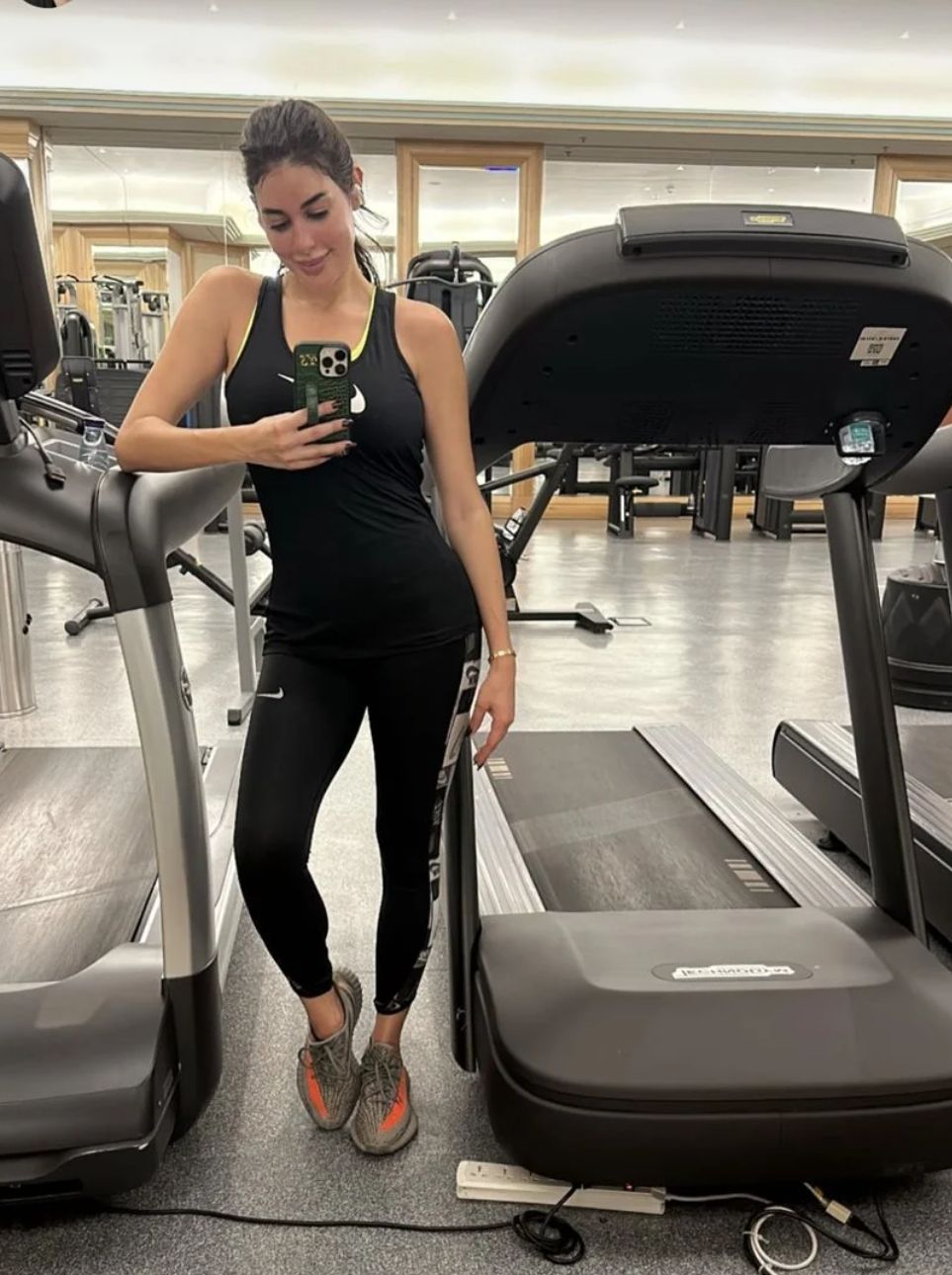 الصاروخ بتاعنا ” ياسمين صبري ” بطل في الجيم – شاهد