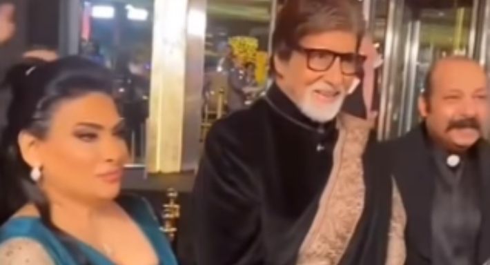 بدرية طلبة بتعتبرف لـ”أميتاب باتشان” بحبها – فيديو