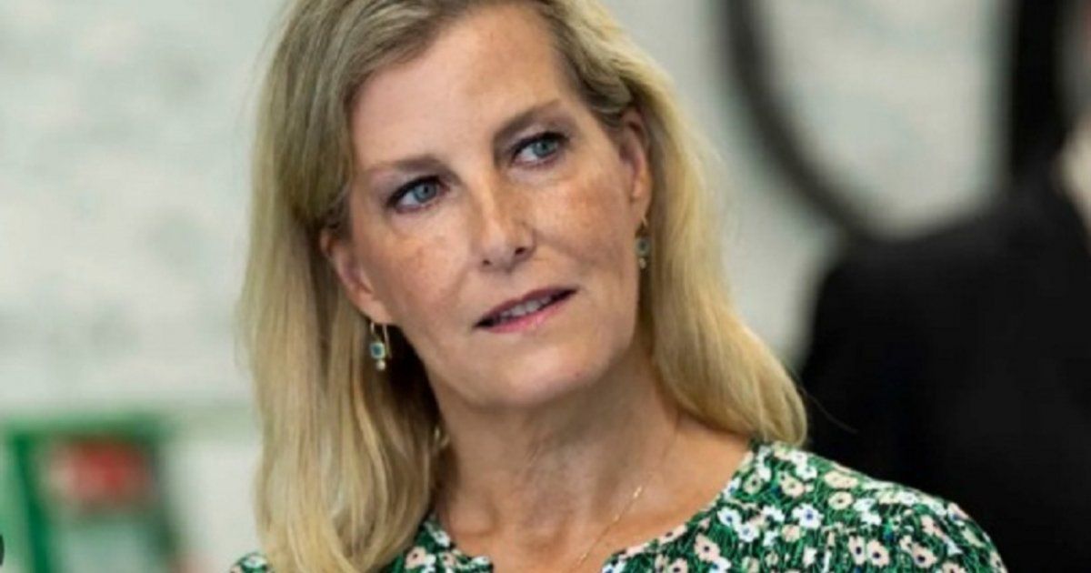 شاهد .. بالصورة - زوجة الأمير إدروارد الكونتيسة صوفي بأجرأ فستان مخطط ترتديه شخصية ملكية