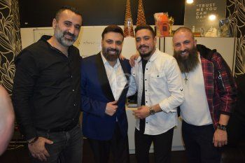 شاهد .. خاص- سهرة فنية جمعت مهند زعيتر وربيع الجميل