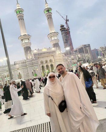 شاهد .. إلهام شاهين تؤدي مناسك العمرة.. وها ما قالته