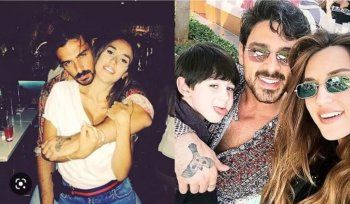 شاهد .. ظهور نادر لإبني ميشيل موروني من زوجته اللبنانية.. شاهدوا جمالهما