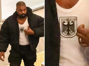 شاهد .. بالصور - كانيي ويست مع زوجته في متجر غير مرحب به