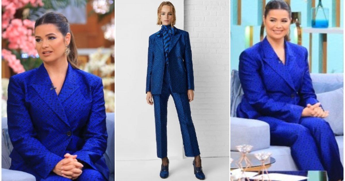 شاهد .. يسرا اللوزي تتالق ببدلة رسمية..سعرها سيصدمكم