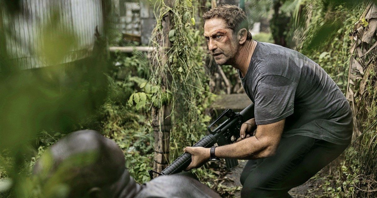 شاهد .. جيرارد باتلر في مهمة خطيرة لإنقاذ ركاب طائرة في Plane