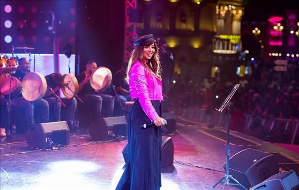 القرية العالمية تشهد حفلة للنجمة “بلقيس فتحي”