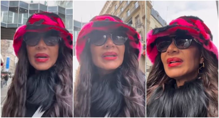 بسمة وهبة بتدلع جالها إكتاب من حلاوة الفرنسيين