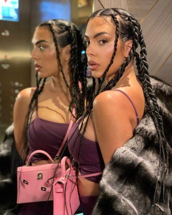 شاهد .. جورجينا رودريغيز بتسريحة شعر غريبة وإطلالتها تبهر الجمهور