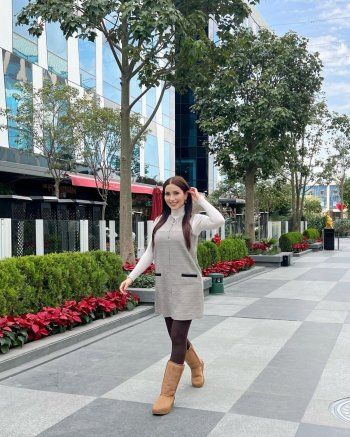 شاهد .. إطلالة نسرين طافش أنيقة للغاية.. وهكذا بدت