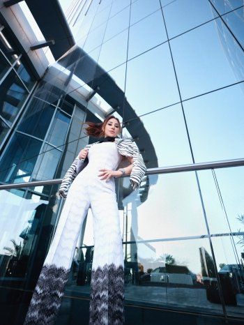 شاهد .. نجوى كرم ساحرة بتوقيع دار أزياء إيطالية عريقة قبيل ليلة صوت الأرض-بالصور