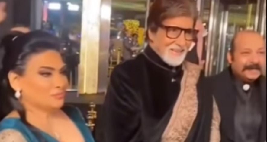 بدرية طلبة رجعت عيلة صغيرة أول ماشافت أميتاب باتشان : محستش بنفسي