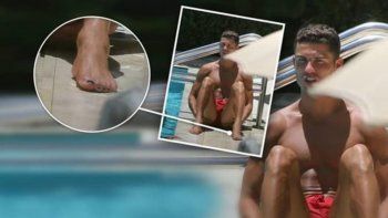 شاهد .. بالصور- كريستيانو رونالدو يضع طلاء للأظافر ويثير استياء المتابعين