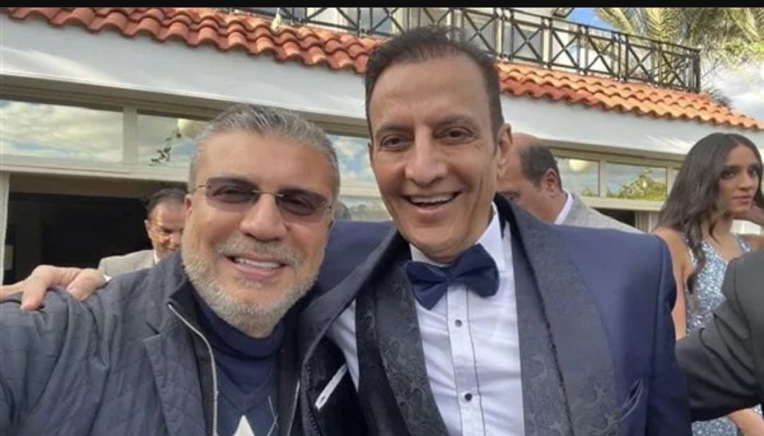 عمرو الليثى يهنئ طارق علام بخطوبة ابنته