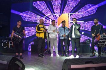 شاهد .. خاص بالصور- يوسف أبو بكر يحتفل بعيد ميلاده بحضور وديع الشيخ و امير يوسف