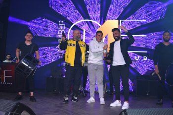 شاهد .. خاص بالصور- يوسف أبو بكر يحتفل بعيد ميلاده بحضور وديع الشيخ و امير يوسف