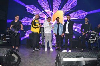 شاهد .. خاص بالصور- يوسف أبو بكر يحتفل بعيد ميلاده بحضور وديع الشيخ و امير يوسف