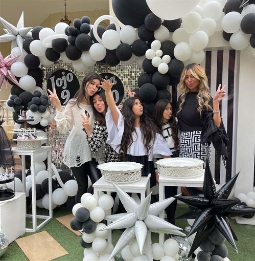 تيتا غادة عبدالرازق بتحتفل بعيد ميلاد احفادها : شاهد