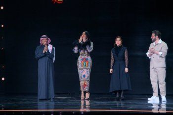 شاهد .. أحلام تبدو كلوحة فنية بفستان من تصميم زهير مراد في سعودي أيدول-بالصور والفيديو