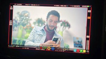 شاهد .. بالصور- أحمد الفيشاوي يبدأ تصوير فيلم "ورد وريحان" بأبوظبي