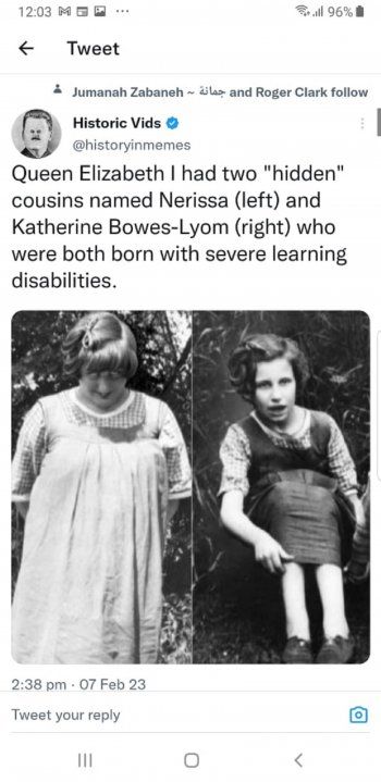 شاهد .. فضيحة تهز العائلة المالكة.. الملكة إليزابيث أخفت إثنان من أفراد عائلتها بسبب أمراضهما