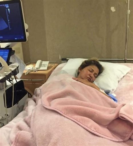 الظهور الأول لعلا غانم بعد إصابتها بإرتجاج في المخ