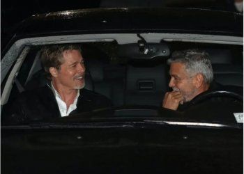 شاهد .. بالصور - فيلم "Wolves" الذئاب يجمع من جديد براد بيت وجورج كلوني