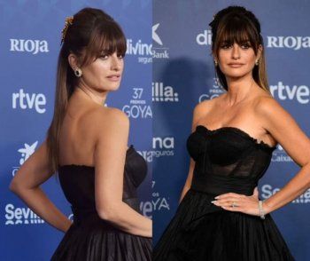 شاهد .. بينيلوبي كروز أنيقة بتصميم دولتشي أند غابانا في حفل توزيع جوائز Goya-بالصور