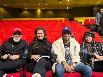 شاهد .. بالصور- أحمد حلمي وهنا الزاهد وهنا شيحة وأحمد رزق وحمدي الميرغني ومحمد رضوان يستمرون بالتحضير لمسرحية "ميمو"