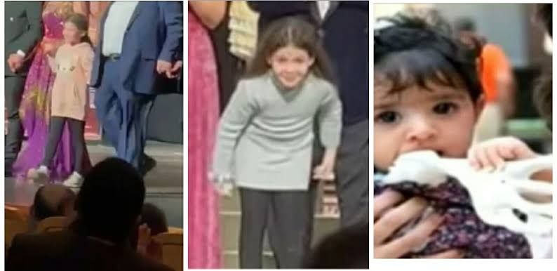 بالفيديو : رقص ابنة دنيا سمير غانم مع أحمد سعد