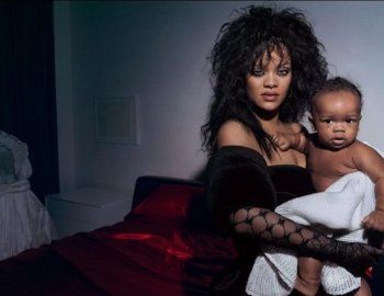 شاهد .. ريهانا تنشر صوراً تظهر ملامح طفلها بشكل واضح