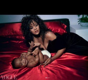 شاهد .. ريهانا تنشر صوراً تظهر ملامح طفلها بشكل واضح