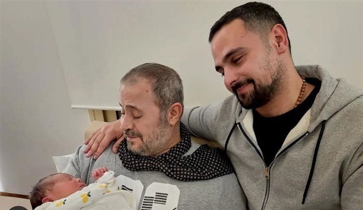 جورج وسوف يستقبل أول أحفاده : العوض