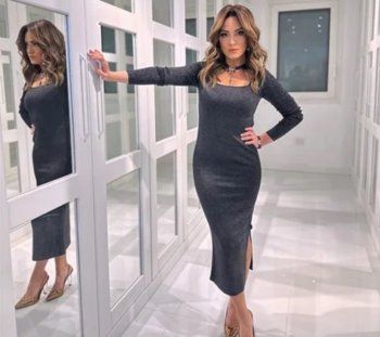 شاهد .. بالصور - إطلالة ريهام عبد الغفور تتخطى 100 ألف جنيه