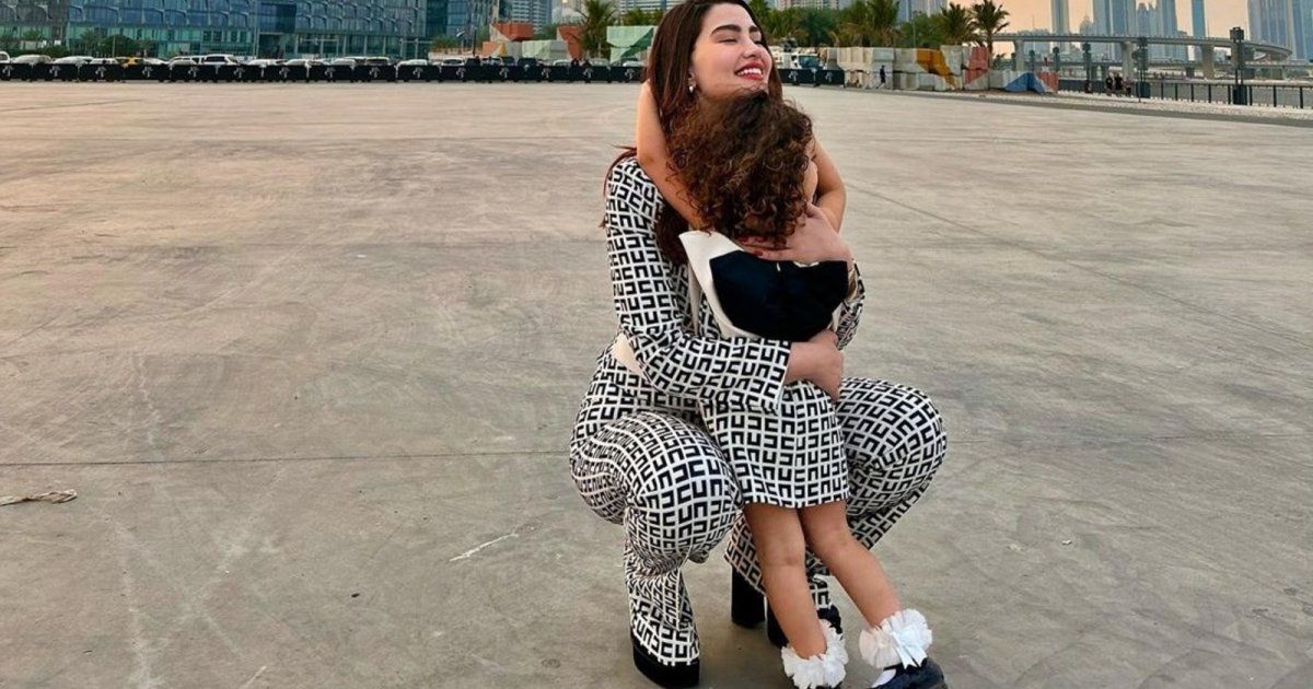 شاهد .. روان بن حسين تقضي وقتا ممتعا مع إبنتها.. عفويتهما تخطف الأنظار