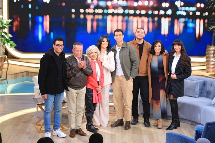 أبطال مسلسل “بالطو” ضيوف منى الشاذلي : الجمعة