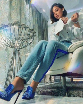 شاهد .. رقي وفخامة لا مثيل لهما.. جولة في قصر تامر حسني وبسمة بوسيل