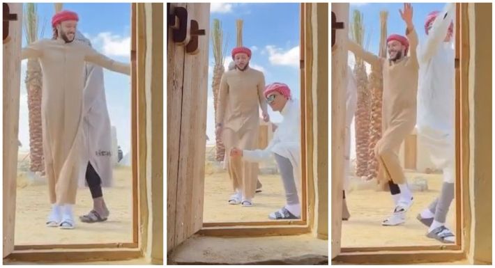 بالفيديو : ويجز يرقص خليجي علي انستجرام