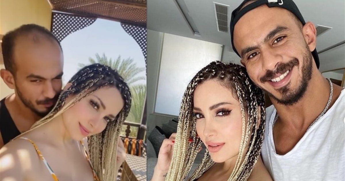 شاهد .. بالصورة - من هي الفتاة الغامضة مع طليق نسرين طافش؟