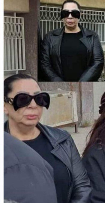 شاهد .. نظارات غادة بشور حديث الناس ومتابعون يشبهونها بـ "باتمان وزورو"