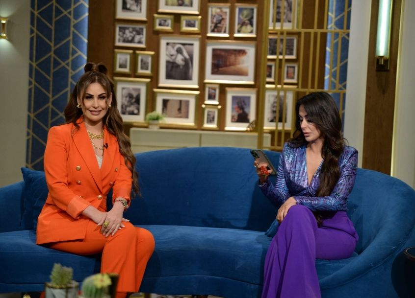 مي حمدان : أسرتنا مترابطة وبنحب بعض جدا