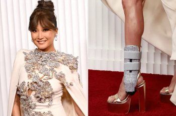 شاهد .. بالصورة- أشلي بارك تحول إصابتها إلى موضة