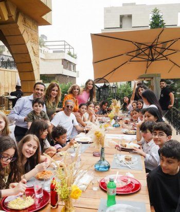 شاهد .. جولة في فيلا أنابيلا هلال ونادر صعب في بيروت... ديكوره فخم - بالصور