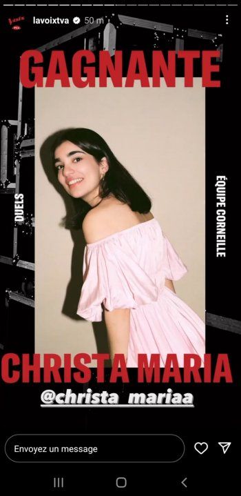 شاهد .. خاص- بعد تفوقها في ذا فويس الكندي .. كريستا ماريا : أتمنى أن أحمل لبنان بصوتي كما قلبي في كل دول العالم