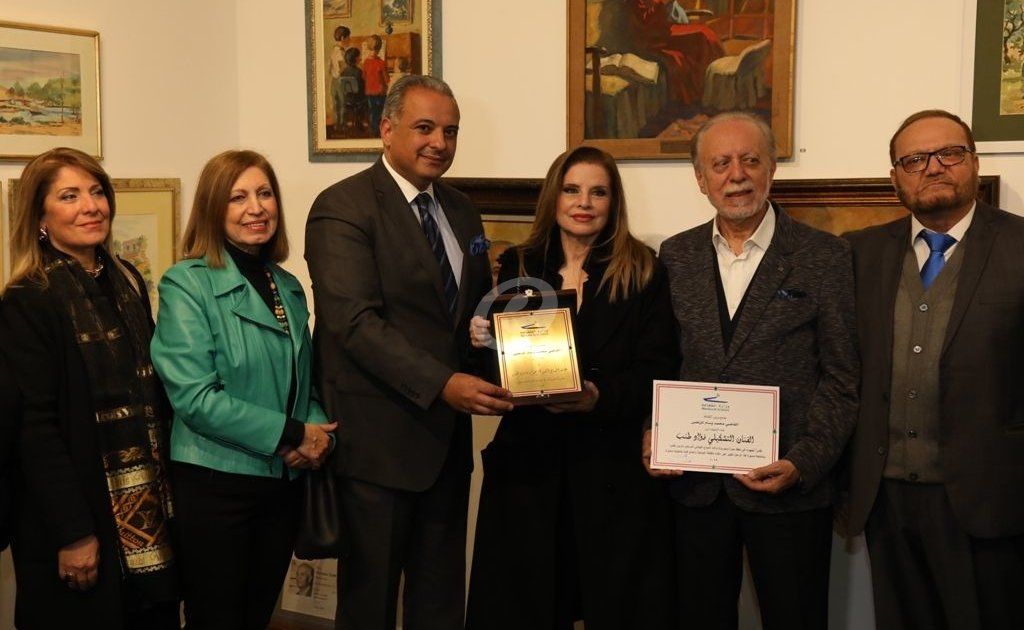 شاهد .. خاص- مارون طنب مشوار من الإبداع أكمله فؤاد طنب والوزير محمد وسام المرتضى يكرّم الأب والإبن على إنجازاتهما