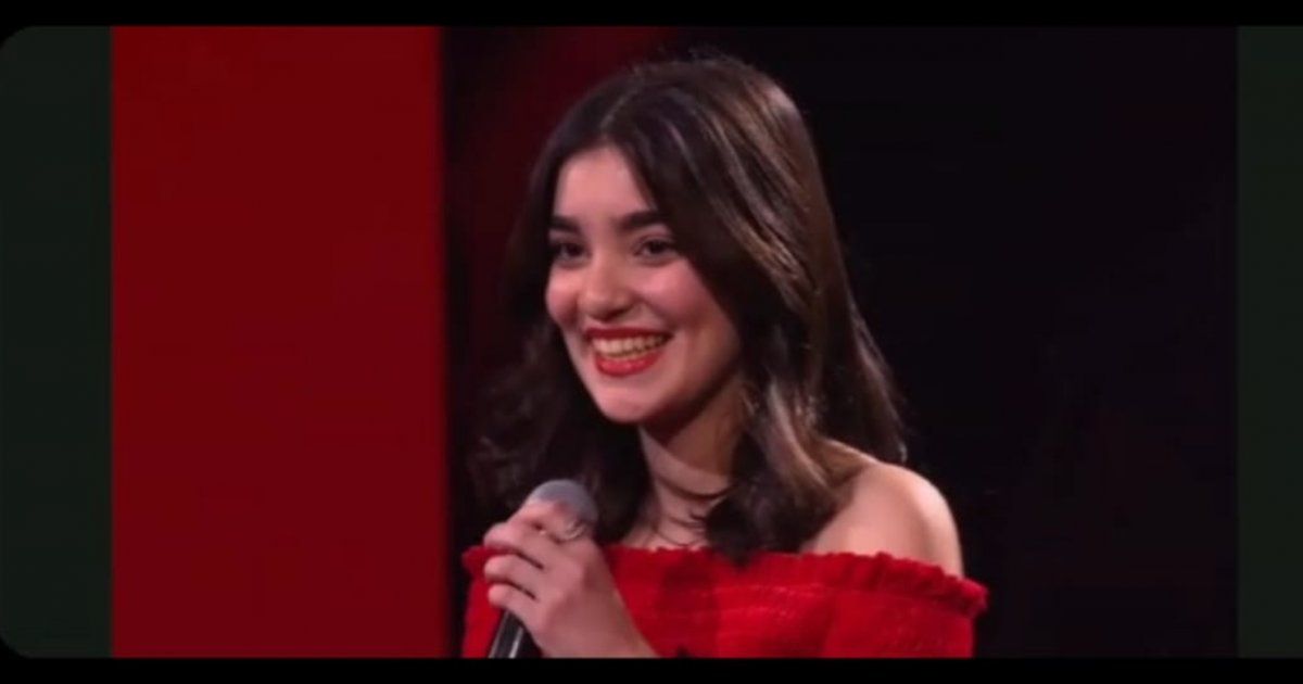 شاهد .. خاص- بعد تفوقها في ذا فويس الكندي .. كريستا ماريا : أتمنى أن أحمل لبنان بصوتي كما قلبي في كل دول العالم