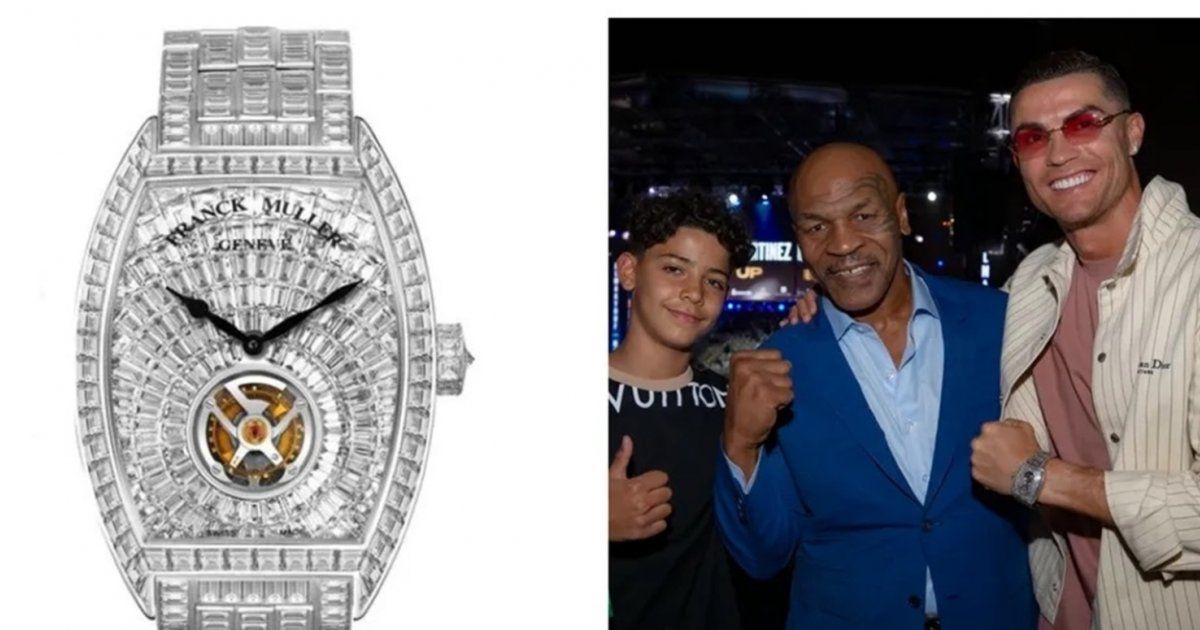شاهد .. ساعة كريستيانو رونالدو من الأغلى في العالم وسعرها لا يُصدّق