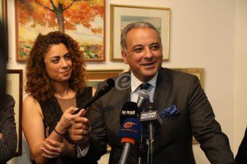 شاهد .. خاص- مارون طنب مشوار من الإبداع أكمله فؤاد طنب والوزير محمد وسام المرتضى يكرّم الأب والإبن على إنجازاتهما