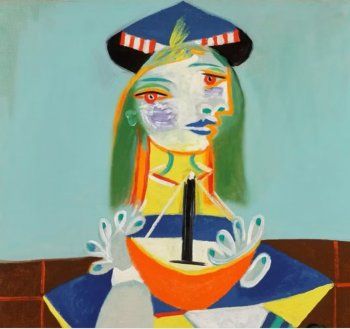 شاهد .. بالصورة - لوحة رسمها بابلو بيكاسو لإبنته تحقق هذا المبلغ بالمزاد